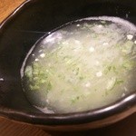 俺の魚を食ってみろ!! - (2014/9/11)お通しは、山芋とオクラの擦り流し。