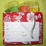 The Cookie Corner - ミニ･ギフト･バッグの裏面