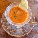 檪の丘 - トマトベースの冷製スープ