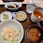 礒田 - 万願寺とうがらしと生姜ご飯
