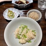 礒田 - 万願寺とうがらしと生姜ご飯