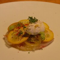 Restaurant Sola - ズッキーニ　蓮子鯛