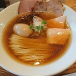 塩そば 時空 - 醤油　全体像