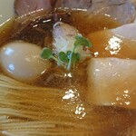 塩そば 時空 - 醤油　具