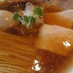 塩そば 時空 - 醤油　スープ