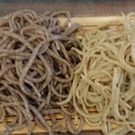 手打蕎麦 まるやま - 二種せいろ　麺