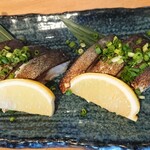 手打蕎麦 まるやま - 炙り〆鯖