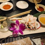 活魚寿司　賞味 - カニ身カニ味噌