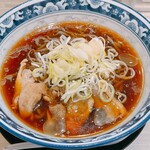 山系無双 烈火 - 山形冷たい肉そば④