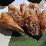 薬膳火鍋　yang yang - 鶏皮餃子            480円