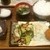 あんろーざ - 料理写真:回鍋肉　ミニコロッケ定食710円