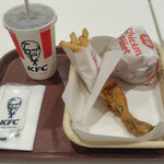 ケンタッキーフライドチキン - 料理写真:チキンフィレバーガーよくばりセット(990円)