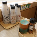 はま寿司 - 卓上調味料