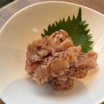 柳町焼肉カンテラ - 食感が楽しい梅ミノ☆