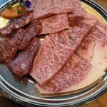 柳町焼肉カンテラ - 上ロース、上カルビ、ハラミ
