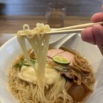 斗香庵 OJIMA - 専用麺と思しき細麺