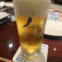 游玄亭 新宿 - 生ビール