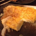 Sumiya Saboten - チーズ入り卵焼き ネギ入り。美味い