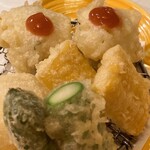 ひろ作 - 初夏の天ぷら盛り合わせさんでーす。④