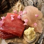 ひろ作 - 本鮪と鮎魚女昆布〆さんでーす。⑤