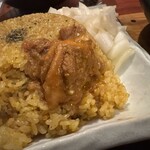 橋本屋 - チキンは大きい