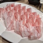 ラムしゃぶ金の目 - 豚バラ