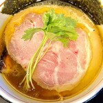 らぁ麺 飛鶏 - つけそば大盛り