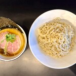 らぁ麺 飛鶏 - つけそば大盛り