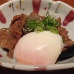 和彩弥 嶋川 - H.26.7.3.夜 どて焼き温玉添え 600円