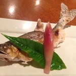 和彩弥 嶋川 - H.26.7.3.夜 岐阜 鮎塩焼き 650円