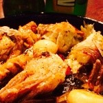 ラップンロール グリルアンドカフェ - ソフトシェルクラブガーリックオイルアヒージョ