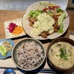 高畑料理店 - 料理写真:ポーク南蛮タルタル定食