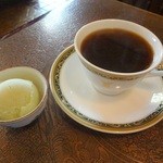 Kohikan porotou - ツナトーストセットのコーヒーとデザート(1)