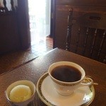 Kohikan porotou - ツナトーストセットのコーヒーとデザート(2)