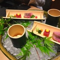 一游 - 【2013.04】お造り八寸 大皿盛り
