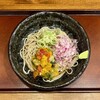 嵯峨谷 - 夏野菜のペペロンそば ¥850