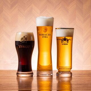 For delicious draft beer in Sakae and Hisaya Odori, head to Ginza Lion!