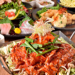 個室完備居酒屋 極上肉×旨い海鮮を喰らう 茜屋 - 