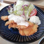 気まぐれキッチン - チキンカツ…ポテサラ付き。