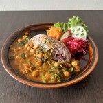 祥瑞 - ひよこ豆のカレー（for vegan）