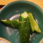 冨久良 - きゅうりの浅漬け