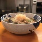 手酌割烹 てら田 - 飛騨牛と茄子の煮おろし