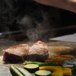 大阪 京橋 鉄板焼 ステーキ 玄牛 - 