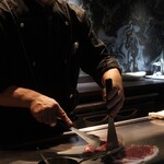 大阪 京橋 鉄板焼 ステーキ 玄牛 - 