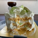 パティスリー リョーコ - 断面を見ながら食べ進めるのがスキ