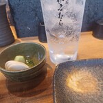 焼き鳥 かみむら - チャージ＠880円、芋焼酎＠880円