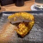 焼き鳥 かみむら - 焼きとうもろこし