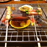 ごん助 - 調理中