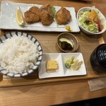 一汁三菜 炊く庵 - ヒレカツ定食