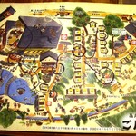 ごん助 - 渡された部屋までの地図